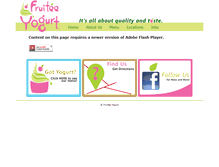 Tablet Screenshot of fruiteeyogurt.com